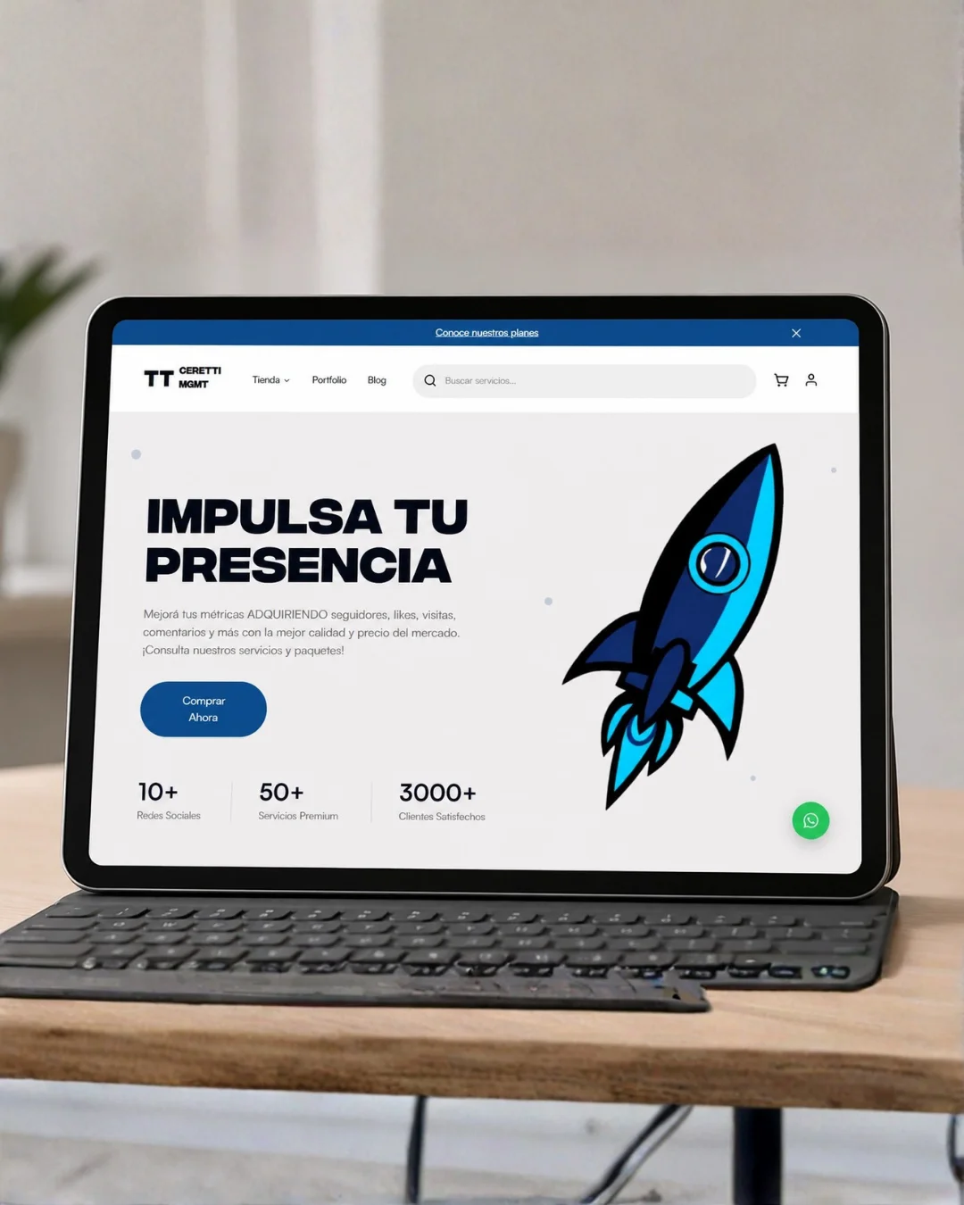 Vista previa del proyecto Ceretti MGMT